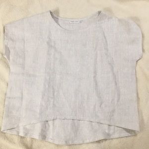 New Only child Alta linen top in oatmeal